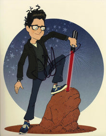  JJ Abrams Signed STAR WARS THE FORCE AWAKENS 10X8 Photo AFTAL COA (5200)