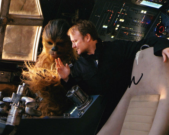 Rian Johnson Signed 10X8 Photo Star Wars: The Last Jedi AFTAL COA (5220)