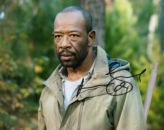 Lennie James Signed 10X8 Photo Walking Dead AFTAL COA (7541)