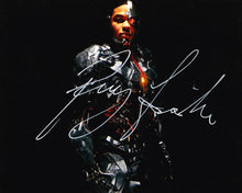  Ray Fisher Authentic Hand-Signed JUSTICE LEAGUE Cyborg 10x8 Photo AFTAL (7275)