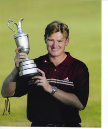  Ernie Els Signed 10X8 Photo Open Championship 2002 AFTAL COA (3007)