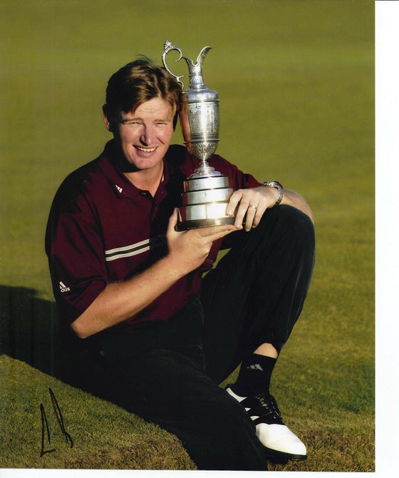 Ernie Els Signed 10X8 Photo Open Championship 2002 AFTAL COA (3009)