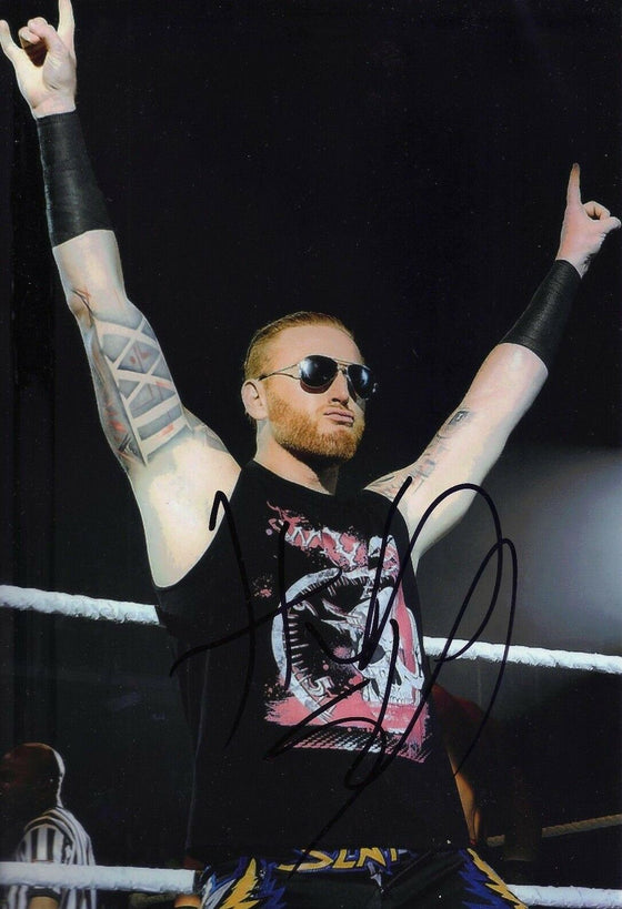 Heath Slater Signed 12X8 Photo WWE WWF UFC Genuine Signature AFTAL COA (7132)