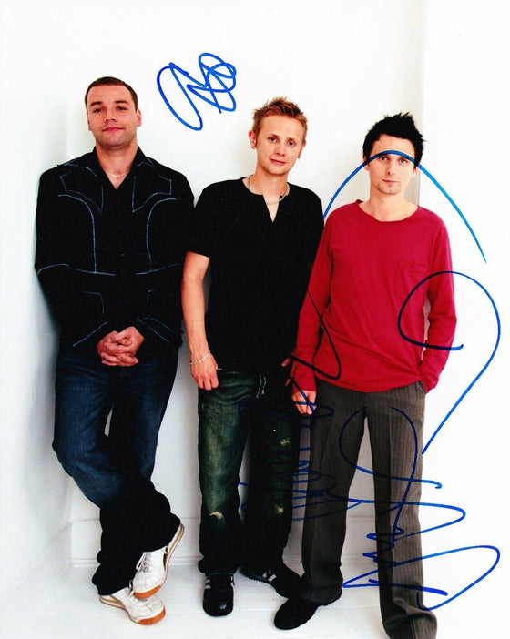 Muse Signed 10X8 Photo Genuine Signature AFTAL COA (A)