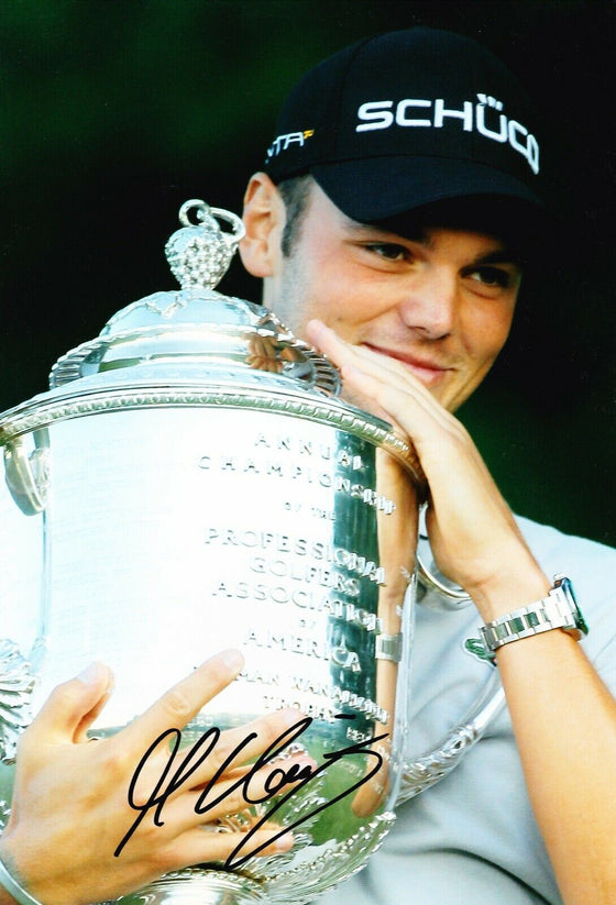 Martin Kaymer Signed 12X8 Photo AFTAL COA (D)