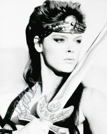  Brigitte Nielsen SIGNED 10X8 Photo Red Sonja SEXY IMAGES AFTAL COA (7370)