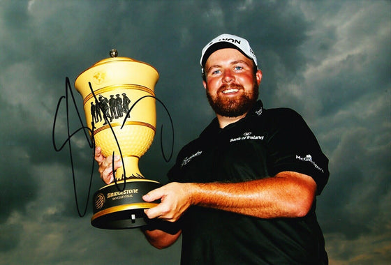 Shane Lowry Signed 12X8 PHOTO Open Championship Royal Portrush AFTAL COA (J)