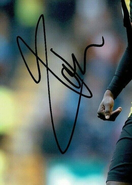 Abdoulaye Doucoure Signed 12X8 Photo Watford F.C. AFTAL COA (1811)