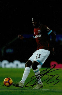  Issa Diop SIGNED 10X8 Photo West Ham United F.C. AFTAL COA (1903)