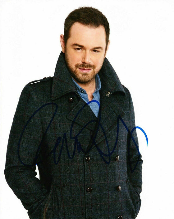 Danny Dyer SIGNED 10X8 PHOTO Eastenders AFTAL COA (A)