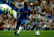  Michael Essien Signed 12X8 Chelsea F.C. Photo AFTAL COA (1487)
