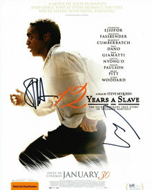  Chiwetel Ejiofor Steve McQueen Signed 10X8 Photo 12 Years a Slave AFTAL COA (A)