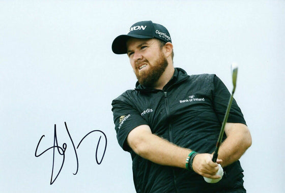 Shane Lowry Signed 12X8 PHOTO Open Championship Royal Portrush AFTAL COA (G)