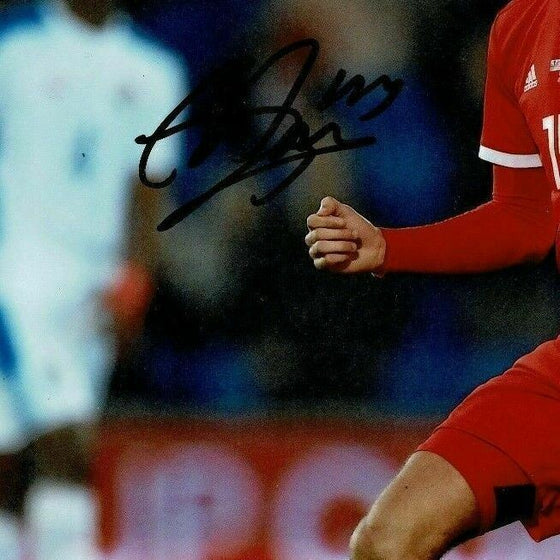 Ethan Ampadu Signed 12X8 Photo Wales Footballing Legend AFTAL COA (1612)