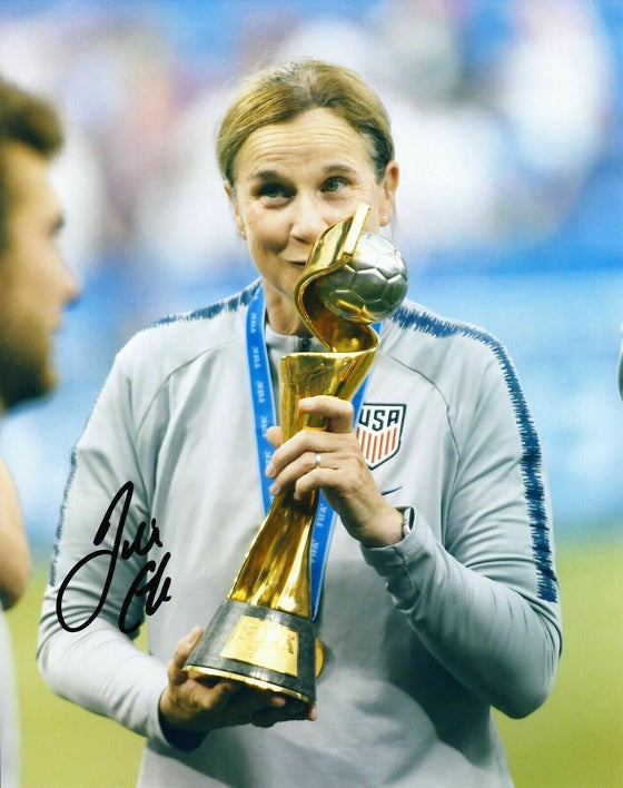 Jill Ellis Signed 10X8 PHOTO USWNT Genuine Autograph AFTAL COA (1263)