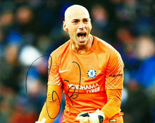  Willy Caballero Signed 10X8 Photo Chelsea F.C. AFTAL COA (1165)