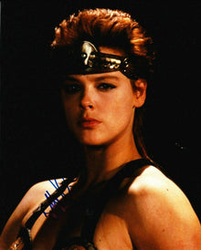  Brigitte Nielsen SIGNED 10X8 Photo Red Sonja SEXY IMAGES AFTAL COA (7367)