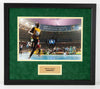 Usain Bolt Signed & FRAMED PHOTO MOUNT DISPLAY Olympics JAMAICA AFTAL COA