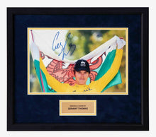  Geraint Thomas Signed & FRAMED 12X8 Photo TOUR DE FRANCE WINNER AFTAL COA (B)