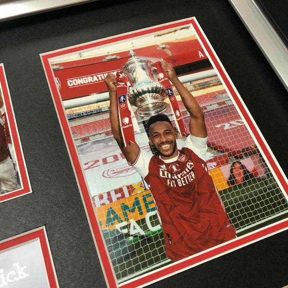 Pierre-Emerick Aubameyang SIGNED & FRAMED Arsenal F.C. Street Sign AFTAL COA (C)