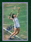 Billie Jean King Signed & Framed 12X8 Photo Wimbledon AFTAL COA (M)