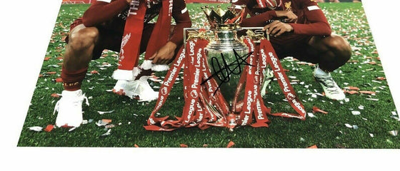 Trent Alexander-Arnold Signed 11X14 Premier League Trophy Photo AFTAL COA (A)