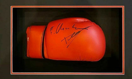 Dolph Lundgren & Florian Munteanu SIGNED & Framed Boxing Glove CREED AFTAL COA