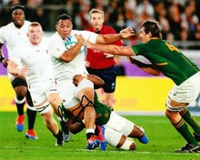  Mako Vunipola Signed 10X8 Photo ENGLAND RUGBY AFTAL COA (A)