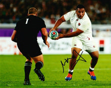  Mako Vunipola Signed 10X8 Photo ENGLAND RUGBY AFTAL COA (B)