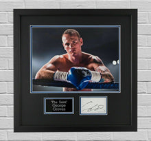  George Groves SIGNED & FRAMED PHOTO MOUNT DISPLAY AFTAL COA (A)
