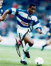 Les FERDINAND SIGNED 12X8 Photo Queens Park Rangers QPR AFTAL COA (1557)