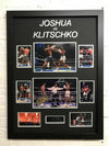 Wladimir Klitschko & Anthony Joshua Signed 12X8 Photo FRAMED DISPLAY AFTAL COA