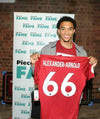 Trent Alexander-Arnold Signed & Framed Shirt Liverpool FC PROOF AFTAL COA (T)