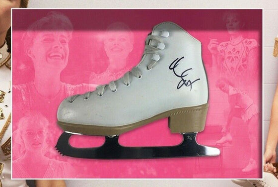 Margot ROBBIE Signed & Framed Ice Skate MOUNTED DISPLAY I, Tonya AFTAL COA