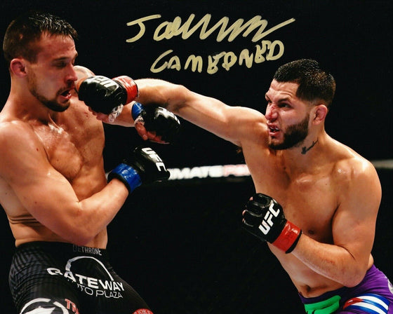 Jorge Masvidal Signed 10X8 Photo (UFC) Autograph AFTAL COA (A)