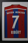 Franck Ribery Signed & FRAMED Bayern MUNICH JERSEY AFTAL COA (A)