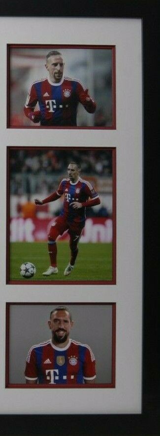 Franck Ribery Signed & FRAMED Bayern MUNICH JERSEY AFTAL COA (A)