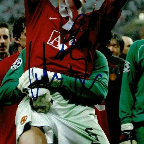 Wes Brown Signed 12X8 Manchester United Photo AFTAL COA (9062)