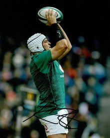 Rory BEST Signed 10X8 Photo Lions Ulster & Ireland Rugby AFTAL COA (2360)