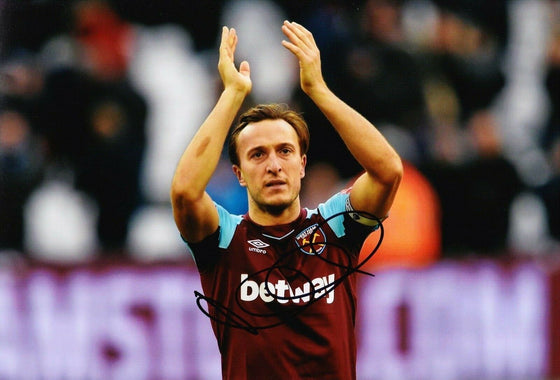 Mark Noble Signed 12X8 Photo West Ham United GENUINE SIGNATURE AFTAL COA (1726)
