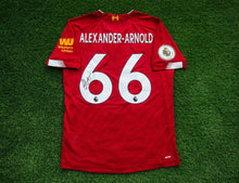  Trent Alexander-Arnold Signed Liverpool FC Shirt Amazing PROOF AFTAL COA (Q)