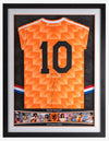 Ruud Gullit Signed & Framed HOLLAND Shirt EURO 88 Genuine Autograph AFTAL COA FT