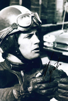 Giacomo Agostini Signed 12X8 Photo World Champion Grand Prix AFTAL COA (A)