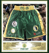 Tyson FURY Signed & FRAMED BOXING TRUNKS Genuine Signature AFTAL COA
