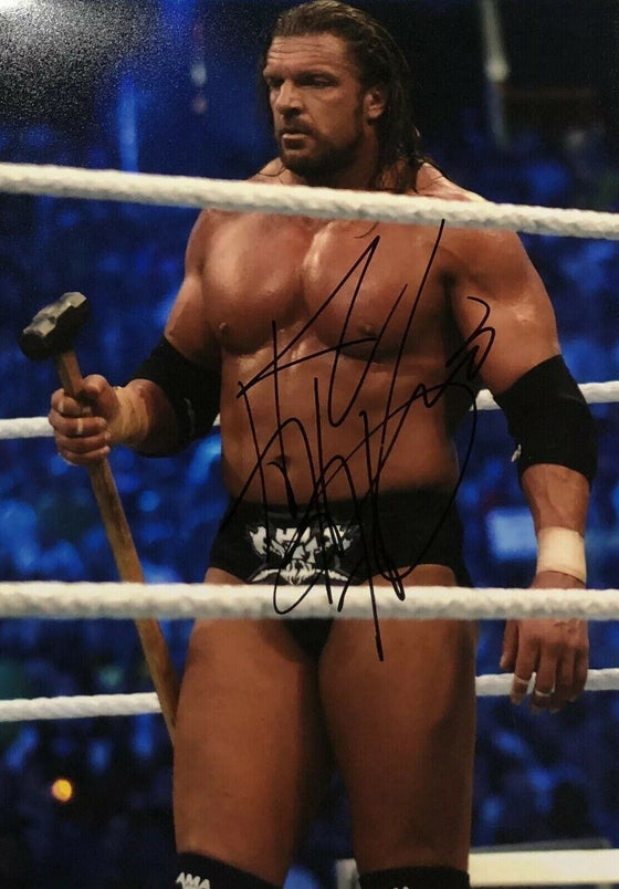 HHH Signed 10X8 Photo HUNTER HEARST HELMSLEY Genuine Signature AFTAL COA (7007)