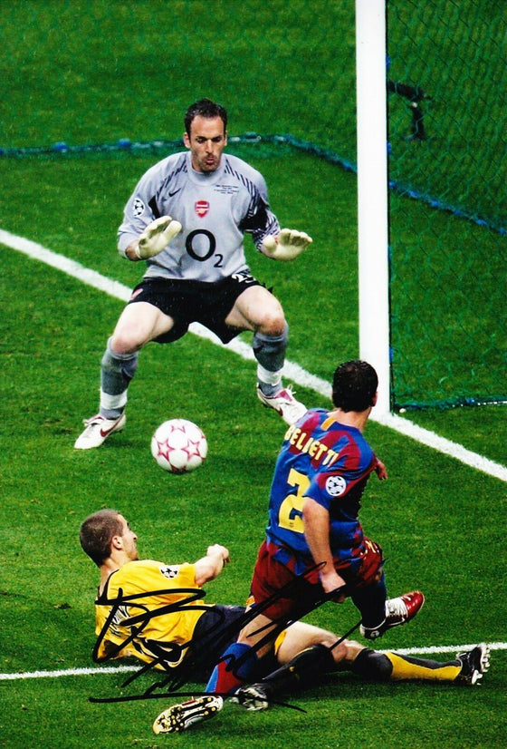 Juliano Belletti Signed 12X8 Photo Barcelona & BRAZIL Genuine AFTAL COA (1629)