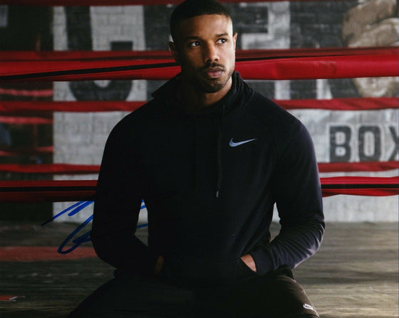 Michael B. Jordan SIGNED 10X8 Photo CREED Genuine Autograph AFTAL COA (7487)
