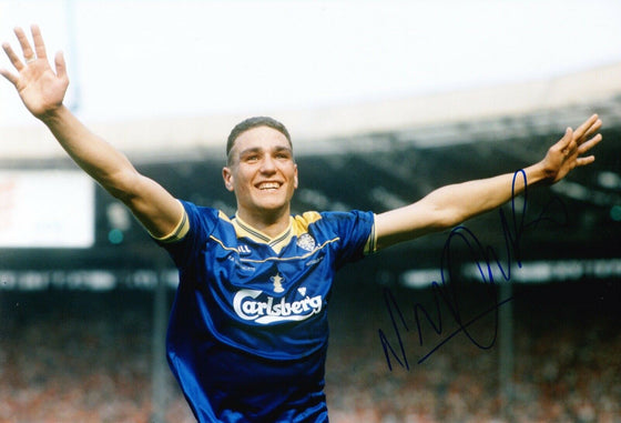 Vinnie Jones Signed 12X8 Photo Wimbledon Genuine Signature AFTAL COA (1435)