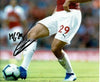 Matteo Guendouzi SIGNED 12X8 Photo Arsenal F.C. Shirt AFTAL COA (1553)
