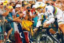  Fabian Cancellara Signed 12X8 Photo Cycling Legend AFTAL COA Certificate (A)